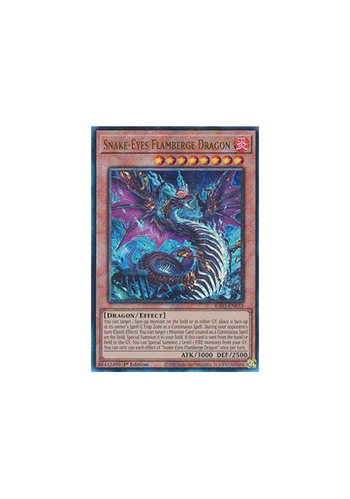 Snake-Eyes Flamberge Dragon (V.6 - Ultimate Rare)