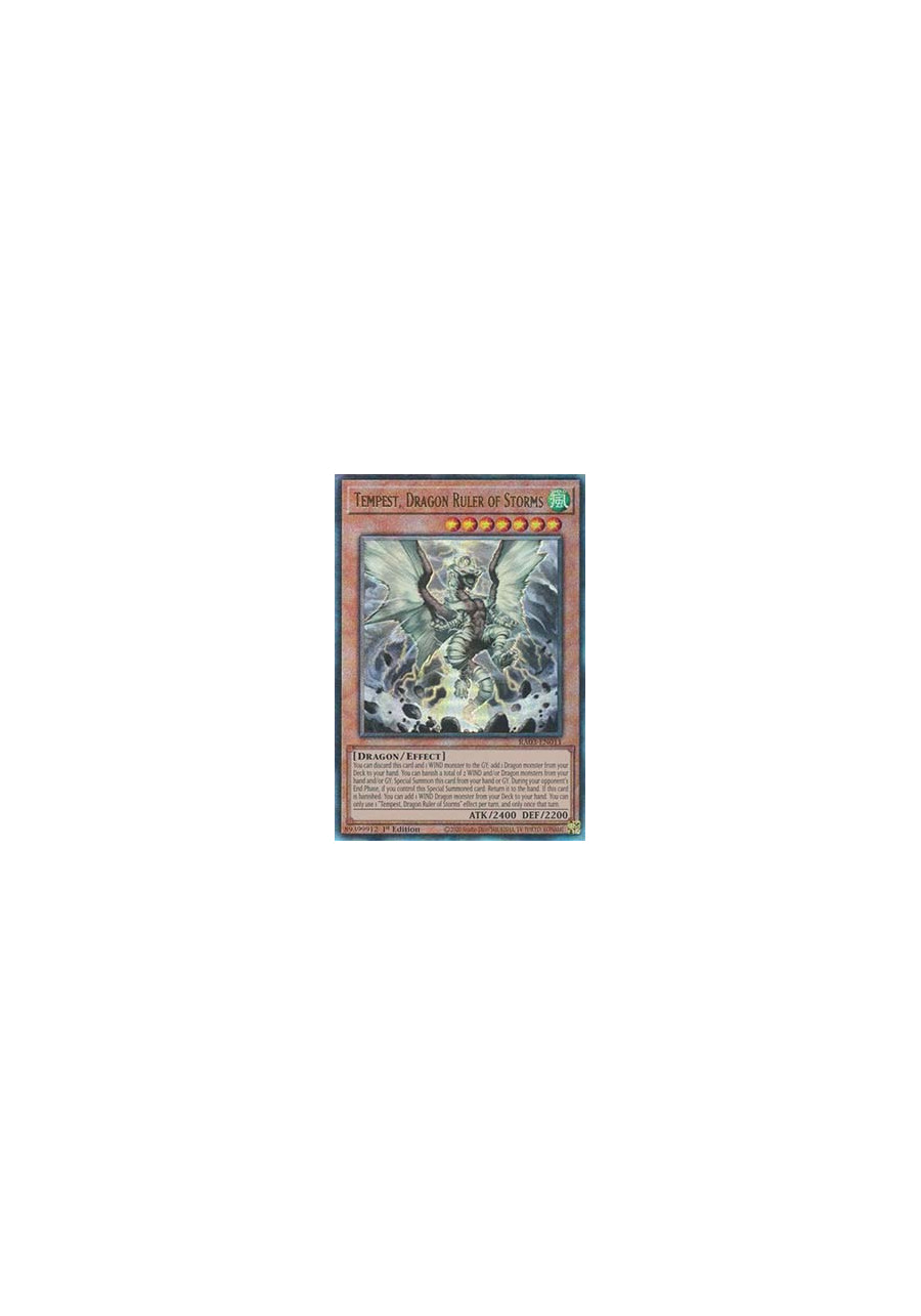 Tempest, Dragon Ruler of Storms (V.7 - Ultimate Rare)