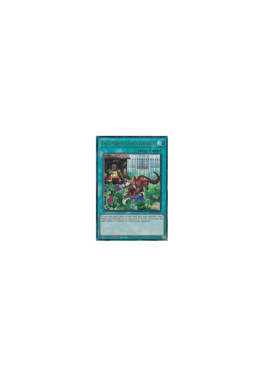 That Grass Looks Greener (V.7 - Ultimate Rare)