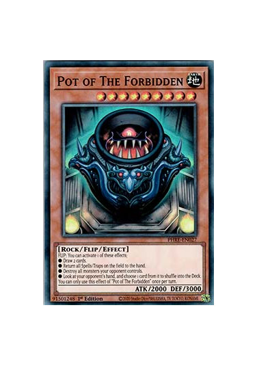 Pot of The Forbidden (V.2 - Super Rare)