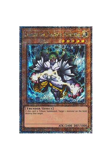 Zaborg the Thunder Monarch (V.2 - Quarter Century Secret Rare)