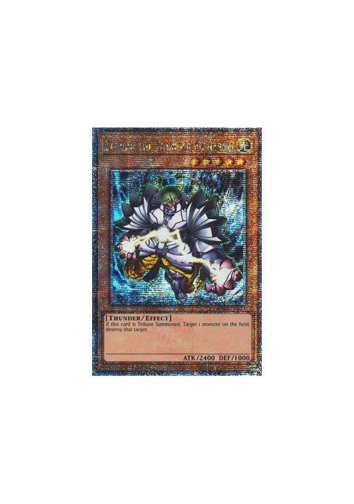 Zaborg the Thunder Monarch (V.2 - Quarter Century Secret Rare)