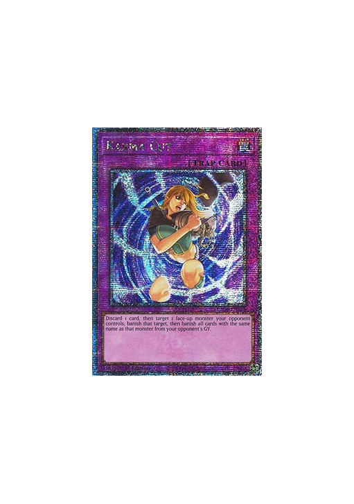 Karma Cut (V.2 - Quarter Century Secret Rare)