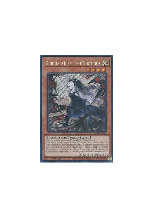 Guiding Quem, the Virtuous (V.3 - Secret Rare)