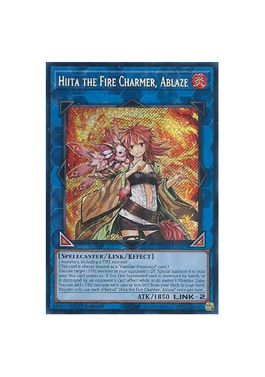Hiita the Fire Charmer, Ablaze (V.3 - Secret Rare)
