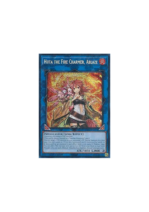 Hiita the Fire Charmer, Ablaze (V.3 - Secret Rare)