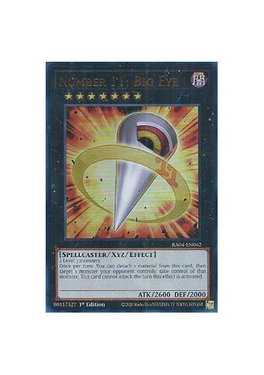Number 11: Big Eye (V.2 - Ultra Rare)