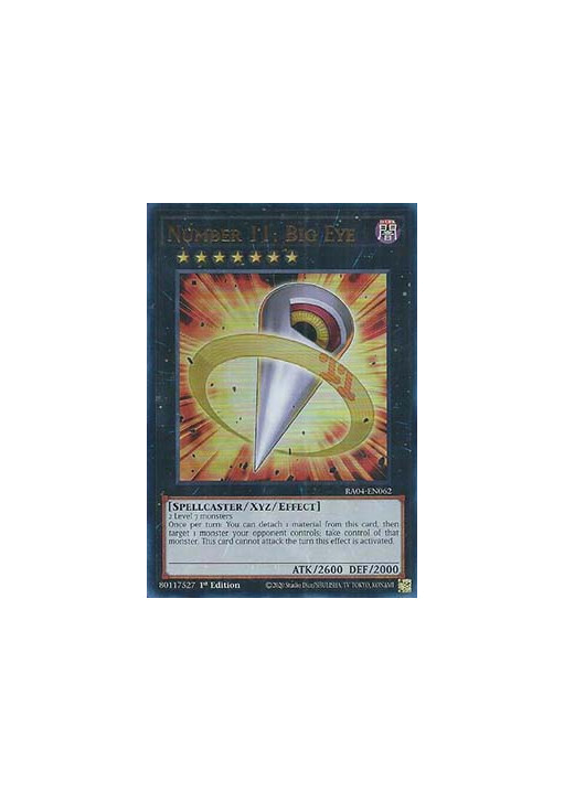 Number 11: Big Eye (V.2 - Ultra Rare)