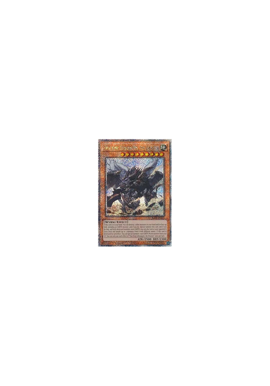 True King Lithosagym, the Disaster (V.2 - Quarter Century Secret Rare)