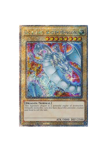 Blue-Eyes White Dragon (V.1 - Quarter Century Secret Rare)