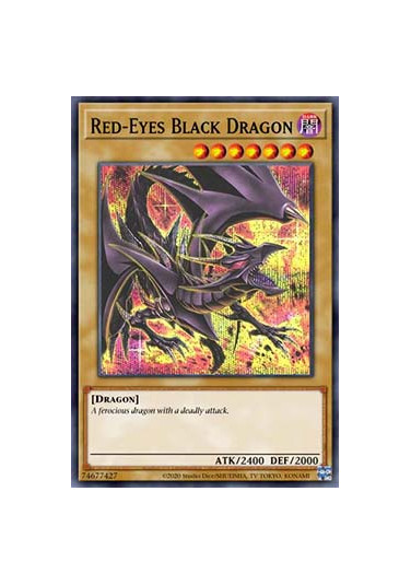 Red-Eyes Black Dragon (V.6 - Quarter Century Secret Rare)