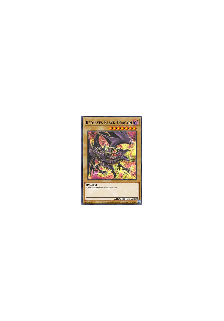 Red-Eyes Black Dragon (V.6 - Quarter Century Secret Rare)