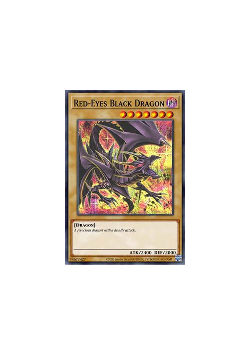 Red-Eyes Black Dragon (V.6 - Quarter Century Secret Rare)