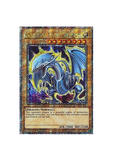Blue-Eyes White Dragon (V.4 - Quarter Century Secret Rare)