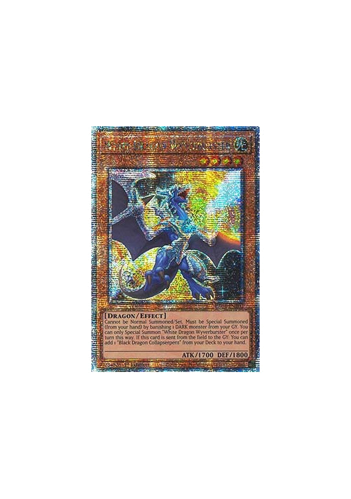 White Dragon Wyverburster (V.2 - Quarter Century Secret Rare)