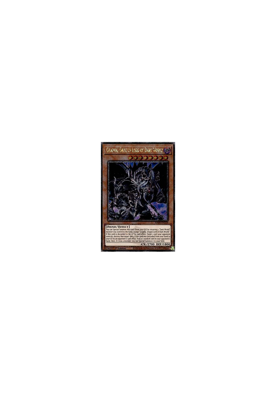 Grapha, Dragon Lord of Dark World (V.2 - Quarter Century Secret Rare)