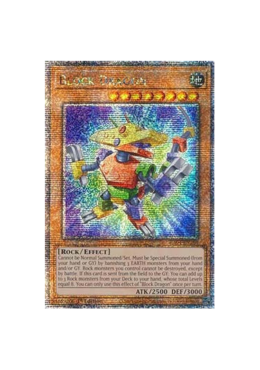 Block Dragon (V.2 - Quarter Century Secret Rare)