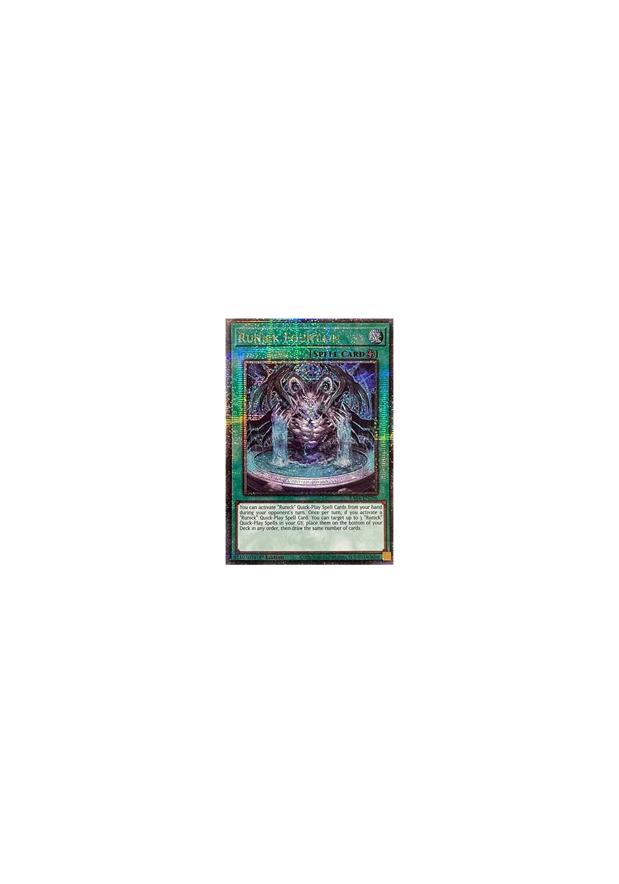 Runick Fountain (V.2 - Quarter Century Secret Rare)