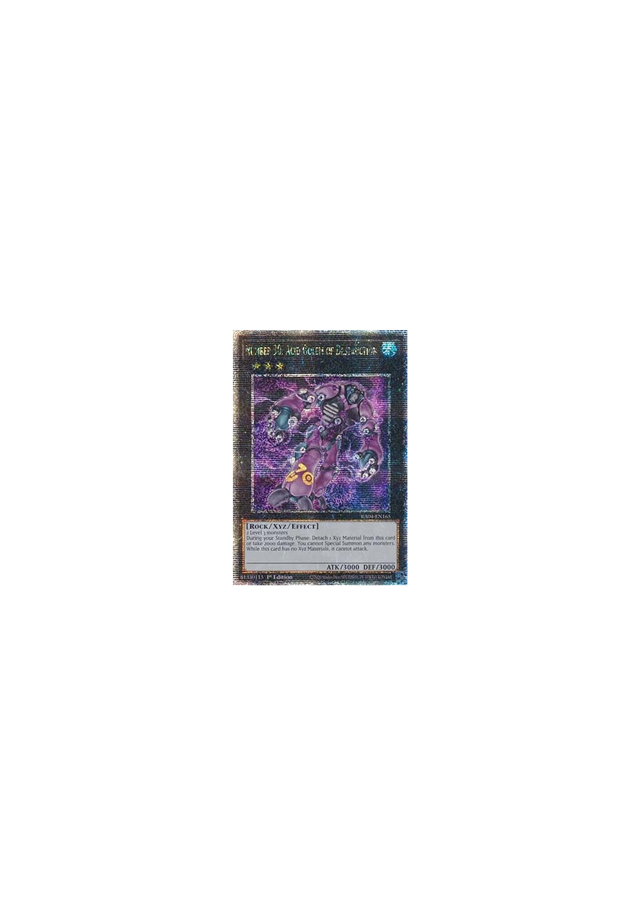 Number 30: Acid Golem of Destruction (V.2 - Quarter Century Secret Rare)