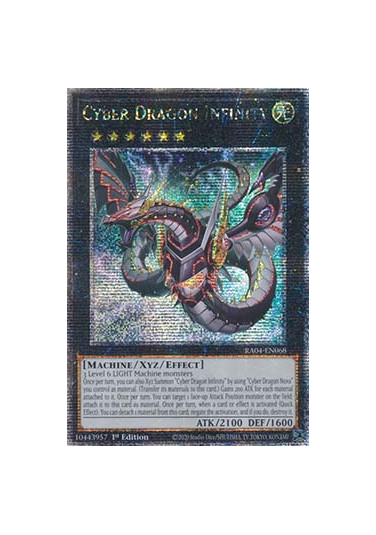 Cyber Dragon Infinity (V.6 - Quarter Century Secret Rare)