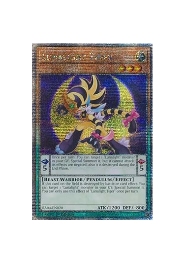 Lunalight Tiger (V.5 - Quarter Century Secret Rare)