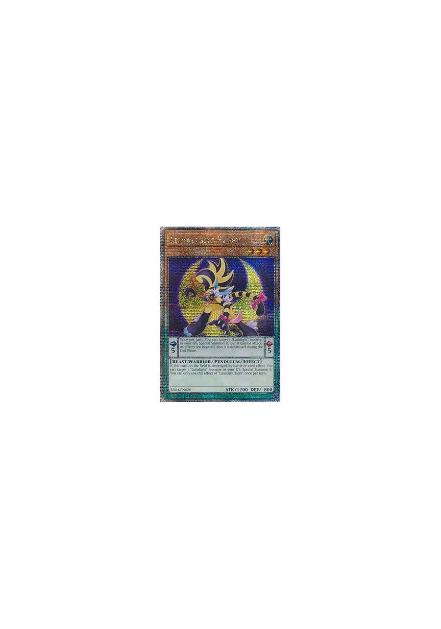 Lunalight Tiger (V.5 - Quarter Century Secret Rare)