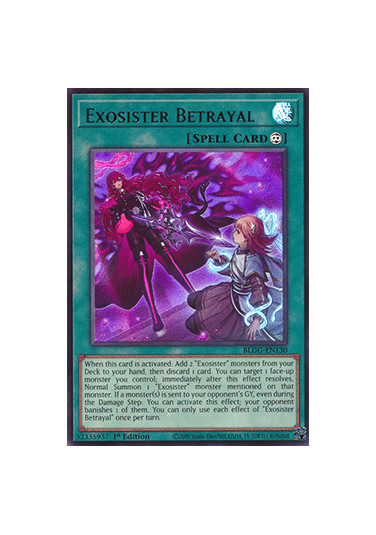 Exosister Betrayal (V.1 - Ultra Rare)