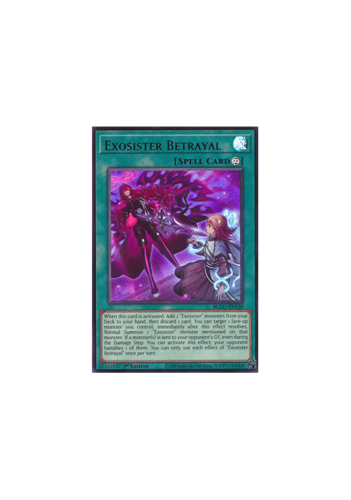 Exosister Betrayal (V.1 - Ultra Rare)