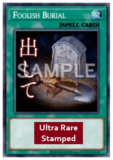 Foolish Burial (V.1 - Ultra Rare)