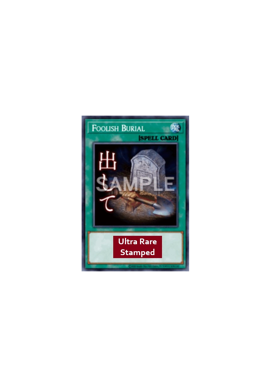 Foolish Burial (V.1 - Ultra Rare)