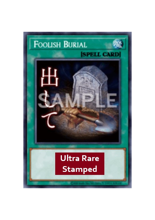 Foolish Burial (V.1 - Ultra Rare)