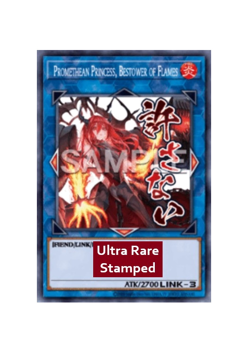 Promethean Princess, Bestower of Flames (V.1 - Ultra Rare)