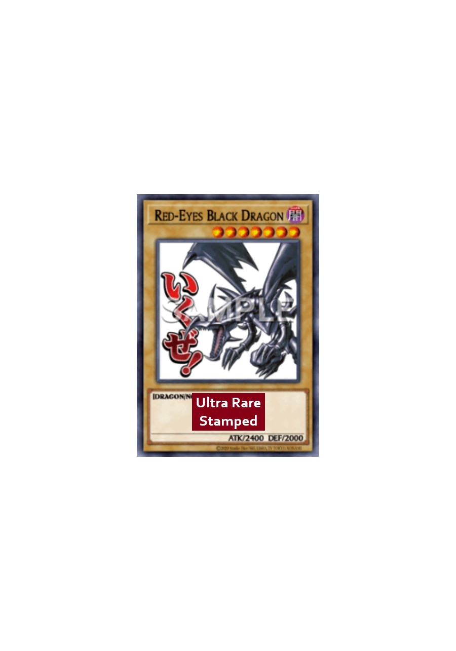 Red-Eyes Black Dragon (V.1 - Ultra Rare)