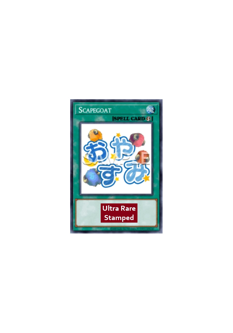 Scapegoat (V.1 - Ultra Rare)