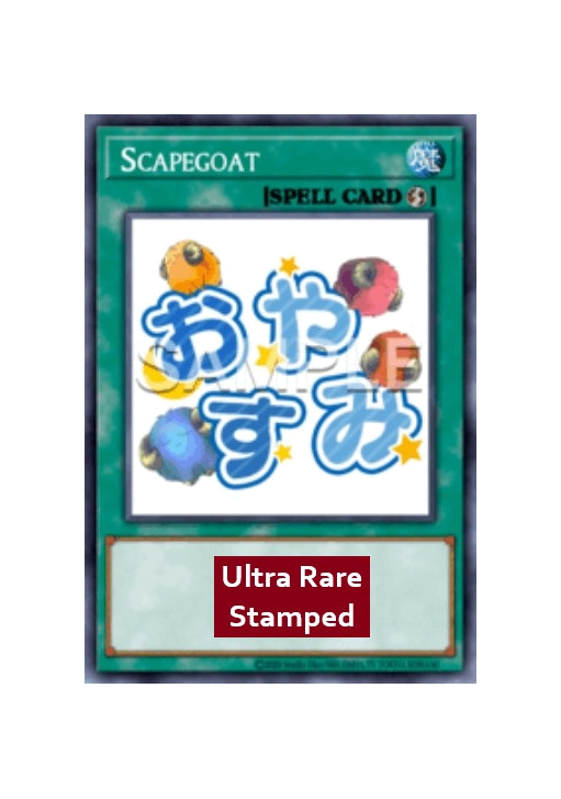 Scapegoat (V.1 - Ultra Rare)