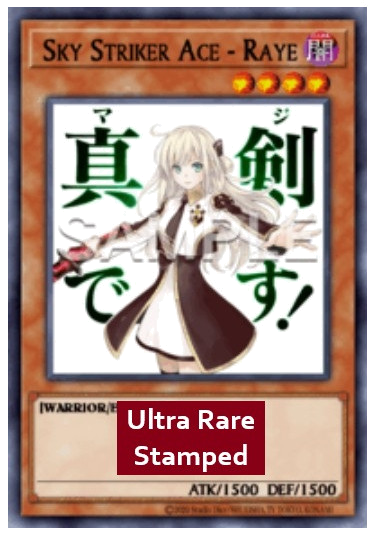 Sky Striker Ace - Raye (V.1 - Ultra Rare)