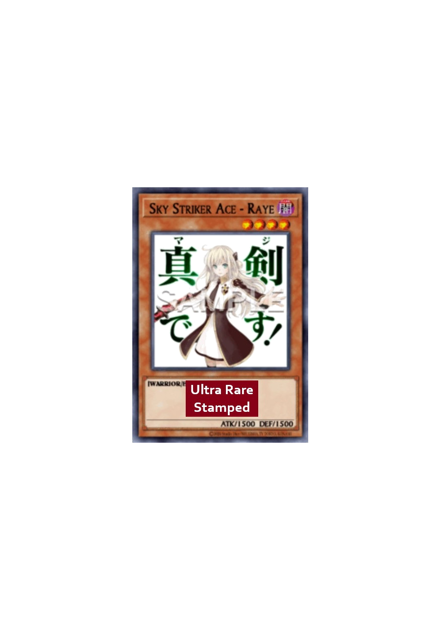 Sky Striker Ace - Raye (V.1 - Ultra Rare)