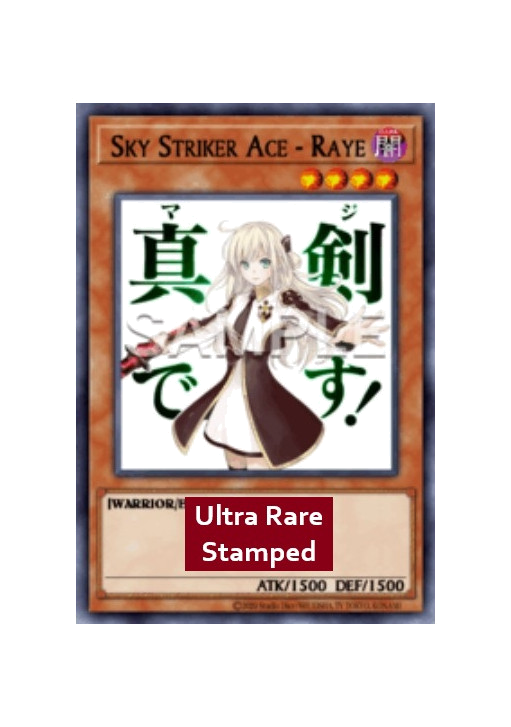 Sky Striker Ace - Raye (V.1 - Ultra Rare)