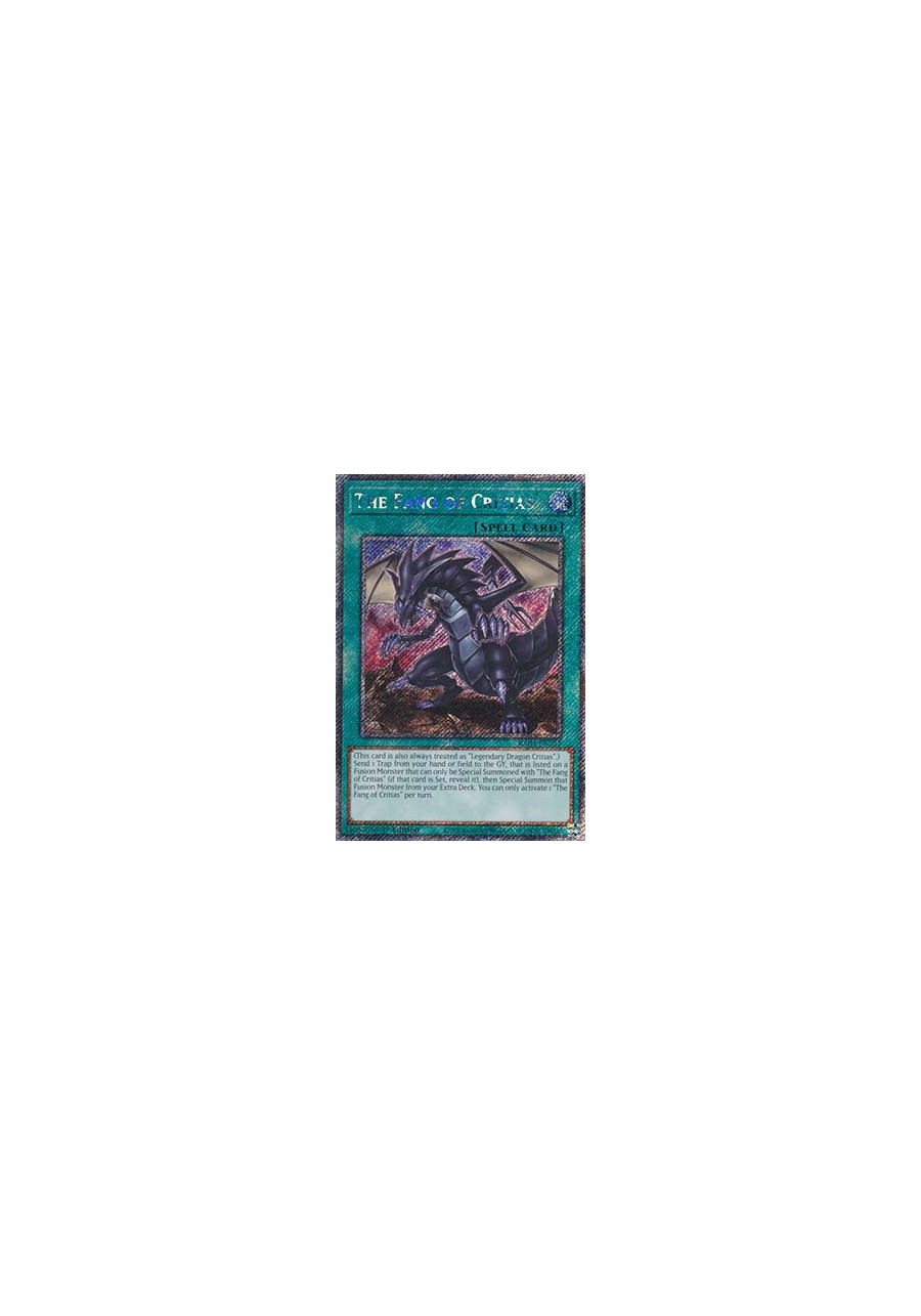The Fang of Critias (V.1 - Platinum Secret Rare)
