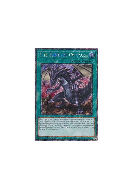 The Fang of Critias (V.1 - Platinum Secret Rare)