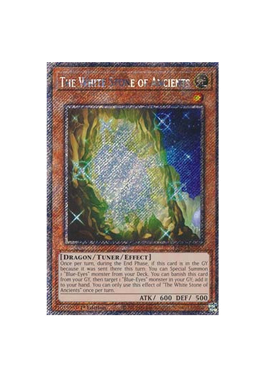 The White Stone of Ancients (V.1 - Platinum Secret Rare)