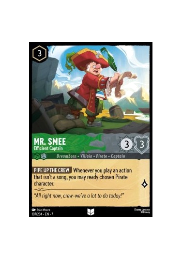 Mr. Smee - Efficient Captain