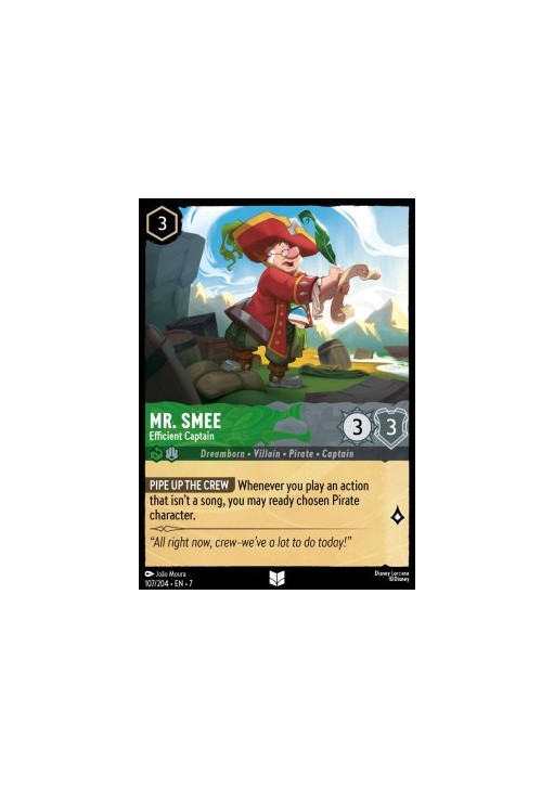 Mr. Smee - Efficient Captain