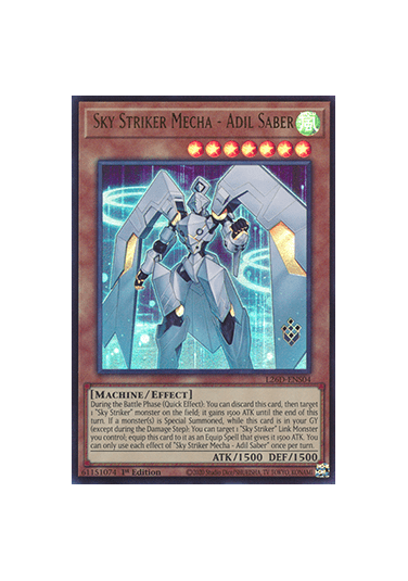 Sky Striker Mecha - Adil Saber