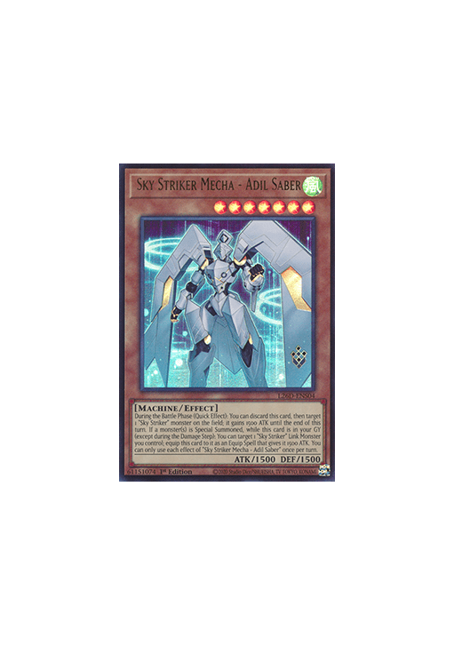 Sky Striker Mecha - Adil Saber