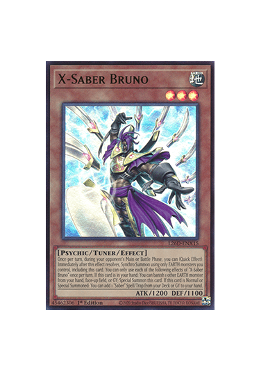 X-Saber Bruno (V.2 - Ultra Rare)