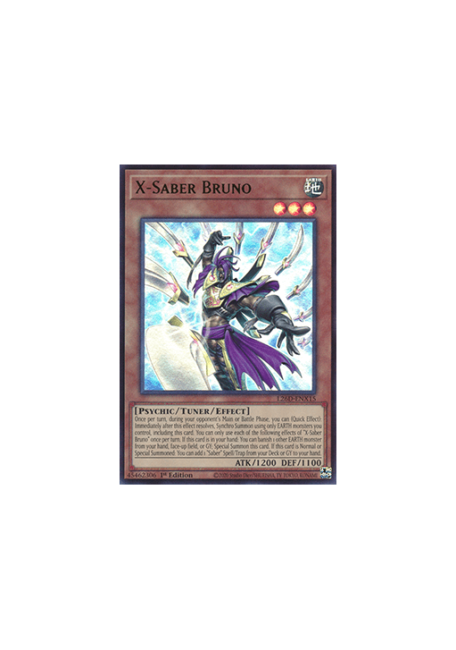 X-Saber Bruno (V.2 - Ultra Rare)