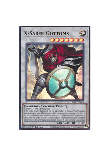 X-Saber Gottoms (V.1 - Ultra Rare)