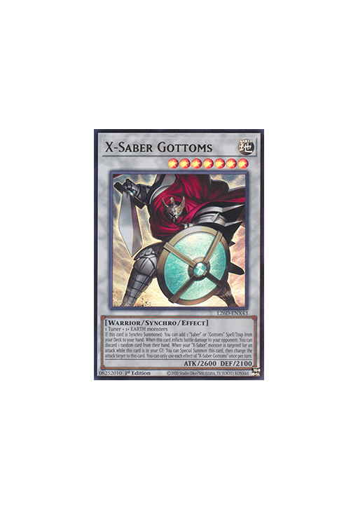 X-Saber Gottoms (V.1 - Ultra Rare)