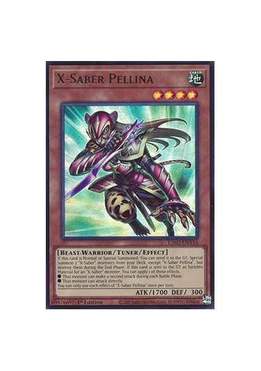 X-Saber Pellina (V.2 - Ultra Rare)